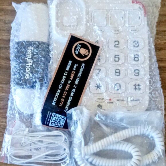 TerryPhone Big Button Phone for Elderly & Visually Impaired Landline Corded TP01 - Picture 5 of 7